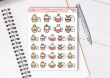 Load image into Gallery viewer, S_736 Festive Cupcakes | Squidge Stickers
