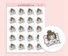 Load image into Gallery viewer, SL_110 Can't Sleep | Neutral Lottie Stickers | Planner Stickers