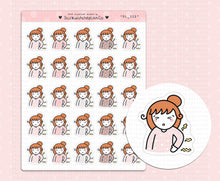 Load image into Gallery viewer, SL_112 Bad Back | Neutral Lottie Stickers | Planner Stickers