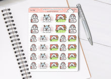 Load image into Gallery viewer, S_742 Festive Low Social Battery | Squidge Stickers