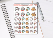 Load image into Gallery viewer, S_743 Festive Mugs | Squidge Stickers