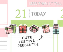 Load image into Gallery viewer, S_745 Festive Presents and Gifts | Squidge Stickers