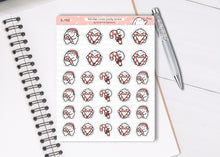 Load image into Gallery viewer, S_753 Candy Canes | Squidge Stickers