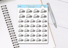 Load image into Gallery viewer, S_307 Squidge Uses the Printer | Squidge Stickers | Planner Stickers