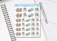 Load image into Gallery viewer, S_309 Squidge Goes to the Zoo | Squidge Stickers | Planner Stickers