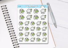 Load image into Gallery viewer, S_312 Squidge is Feelin' Spendy | Squidge Stickers | Planner Stickers