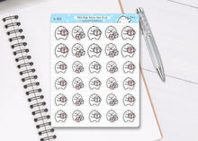 Load image into Gallery viewer, S_313 Squidge Rolls the Dice | Squidge Stickers | Planner Stickers