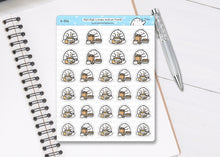 Load image into Gallery viewer, S_316 Squidge Eats Indian Food | Squidge Stickers | Planner Stickers