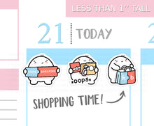Load image into Gallery viewer, S_317 Squidge Shops at HomeBargains | Squidge Stickers | Planner Stickers