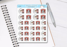 Load image into Gallery viewer, S_319 Squidge Goes to the Post Box | Squidge Stickers | Planner Stickers