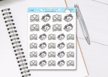 Load image into Gallery viewer, S_320 Squidge Has a Nightmare | Squidge Stickers | Planner Stickers