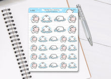 Load image into Gallery viewer, S_323 Squidge Has a Good Cry | Squidge Stickers | Planner Stickers