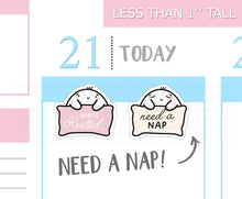 Load image into Gallery viewer, S_324 Squidge Needs a Nap | Squidge Stickers | Planner Stickers