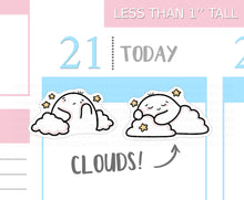 Load image into Gallery viewer, S_337 Squidge in the Clouds | Squidge Stickers | Planner Stickers