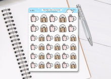 Load image into Gallery viewer, S_341 Squidge Uses a Suitcase | Squidge Stickers | Planner Stickers