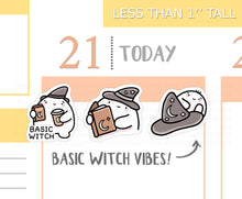 Load image into Gallery viewer, S_351 Squidge Basic Witch Vibes | Squidge Stickers | Planner Stickers