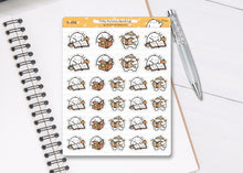 Load image into Gallery viewer, S_356 Squidge Cosy Autumn Reading | Squidge Stickers | Planner Stickers
