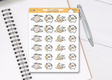 Load image into Gallery viewer, S_358 Squidge Moon and Stars | Squidge Stickers | Planner Stickers