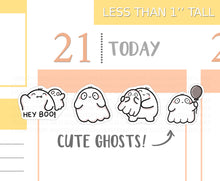 Load image into Gallery viewer, S_360 Squidge Cute Ghosts | Squidge Stickers | Planner Stickers