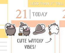 Load image into Gallery viewer, S_362 Squidge Cute Witch! | Squidge Stickers | Planner Stickers