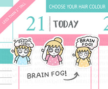Load image into Gallery viewer, L_364 Brain Fog | Lottie Stickers | Planner Stickers