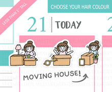 Load image into Gallery viewer, L_365 Moving House | Lottie Stickers | Planner Stickers