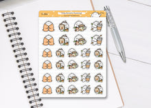 Load image into Gallery viewer, S_366 Squidge Cosy Autumn Planning | Squidge Stickers | Planner Stickers