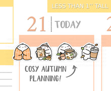 Load image into Gallery viewer, S_366 Squidge Cosy Autumn Planning | Squidge Stickers | Planner Stickers