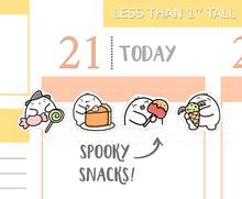 Load image into Gallery viewer, S_367 Squidge Spooky Snacks | Squidge Stickers | Planner Stickers