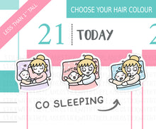 Load image into Gallery viewer, L_367 Co Sleeping | Lottie Stickers | Planner Stickers