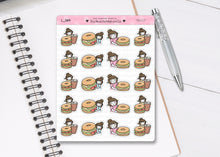 Load image into Gallery viewer, L_369 Bagels | Lottie Stickers | Planner Stickers