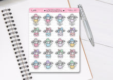 Load image into Gallery viewer, L_370 Terrible Day | Lottie Stickers | Planner Stickers