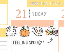 Load image into Gallery viewer, S_370 Squidge Feelin' Spooky! | Squidge Stickers | Planner Stickers