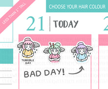 Load image into Gallery viewer, L_370 Terrible Day | Lottie Stickers | Planner Stickers