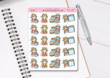 Load image into Gallery viewer, L_371 Pooh bear | Lottie Stickers | Planner Stickers