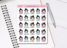 Load image into Gallery viewer, L_372 Embarrassed | Lottie Stickers | Planner Stickers