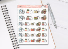 Load image into Gallery viewer, S_384 Squidge Festive Cards and Gifts | Squidge Stickers | Planner Stickers