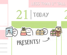 Load image into Gallery viewer, S_384 Squidge Festive Cards and Gifts | Squidge Stickers | Planner Stickers