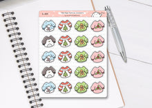 Load image into Gallery viewer, S_389 Festive Jumpers/Sweaters | Squidge Stickers | Planner Stickers