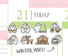 Load image into Gallery viewer, S_394 Squidge Winter Vibes | Squidge Stickers | Planner Stickers
