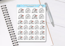 Load image into Gallery viewer, S_407 Squidge is Suspicious | Squidge Stickers | Planner Stickers