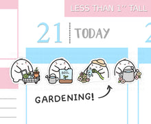 Load image into Gallery viewer, S_408 Squidge Loves Gardening | Squidge Stickers | Planner Stickers