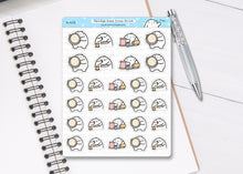 Load image into Gallery viewer, S_412 Squidge Does Cross Stitch | Squidge Stickers | Planner Stickers