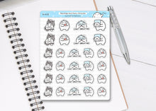 Load image into Gallery viewer, S_413 Squidge Has Panic Attacks | Squidge Stickers | Planner Stickers