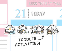 Load image into Gallery viewer, S_415 Squidge Toddler Activities | Squidge Stickers | Planner Stickers