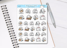 Load image into Gallery viewer, S_417 Squidge Works in a School | Squidge Stickers | Planner Stickers