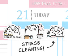 Load image into Gallery viewer, S_424 Squidge Stress Cleans | Squidge Stickers | Planner Stickers