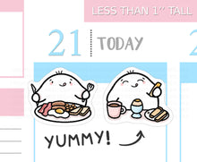 Load image into Gallery viewer, S_430 Squidge Loves Cooked Breakfast | Squidge Stickers | Planner Stickers