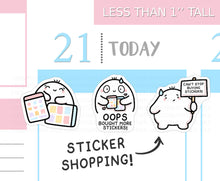 Load image into Gallery viewer, S_445 Squidge Sticker Obsessed | Squidge Stickers | Planner Stickers