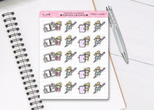 Load image into Gallery viewer, L_448 Purple Planner Girlie | Lottie